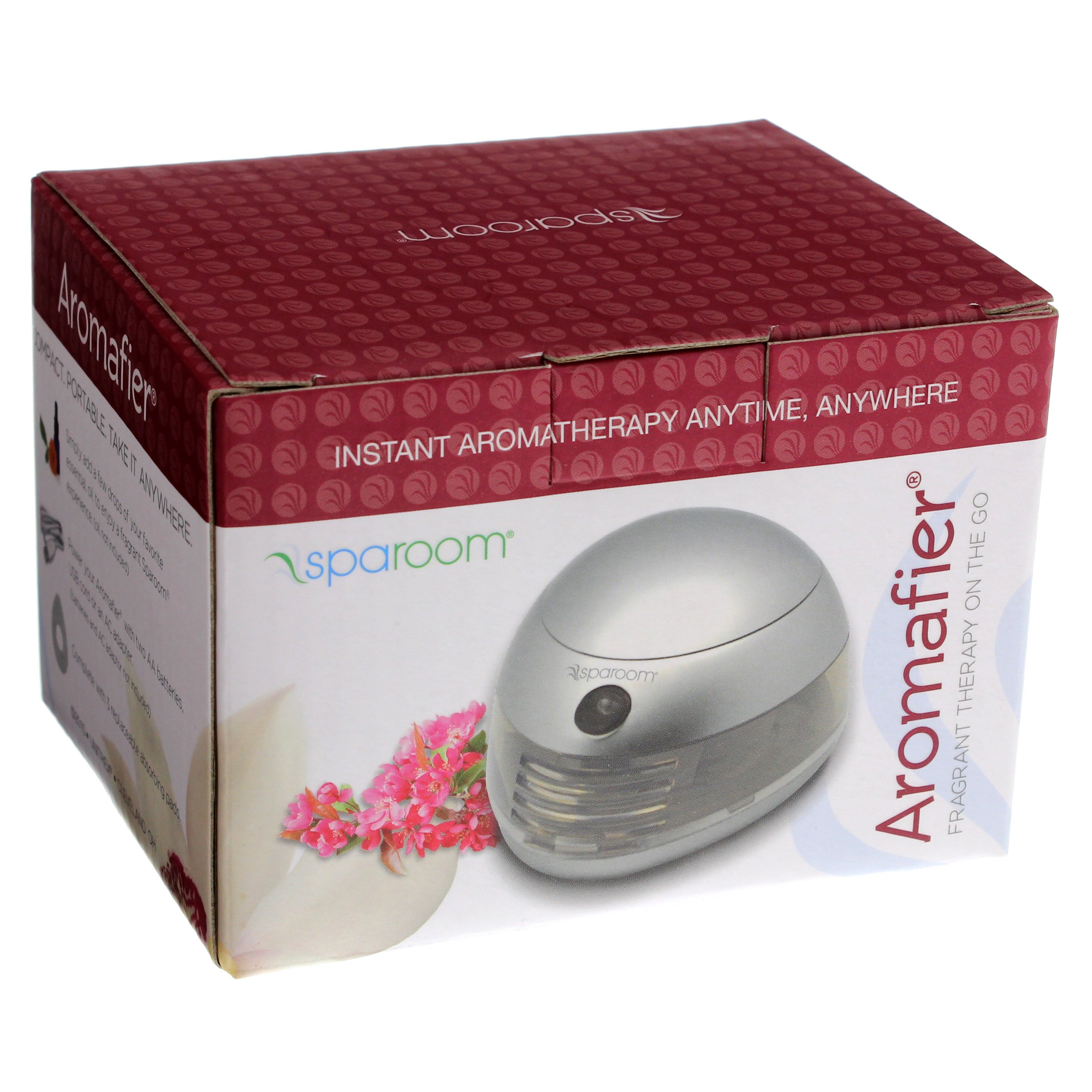 Spa Room Aromafier, Portable Diffuser, Silver - Shop Diffusers at