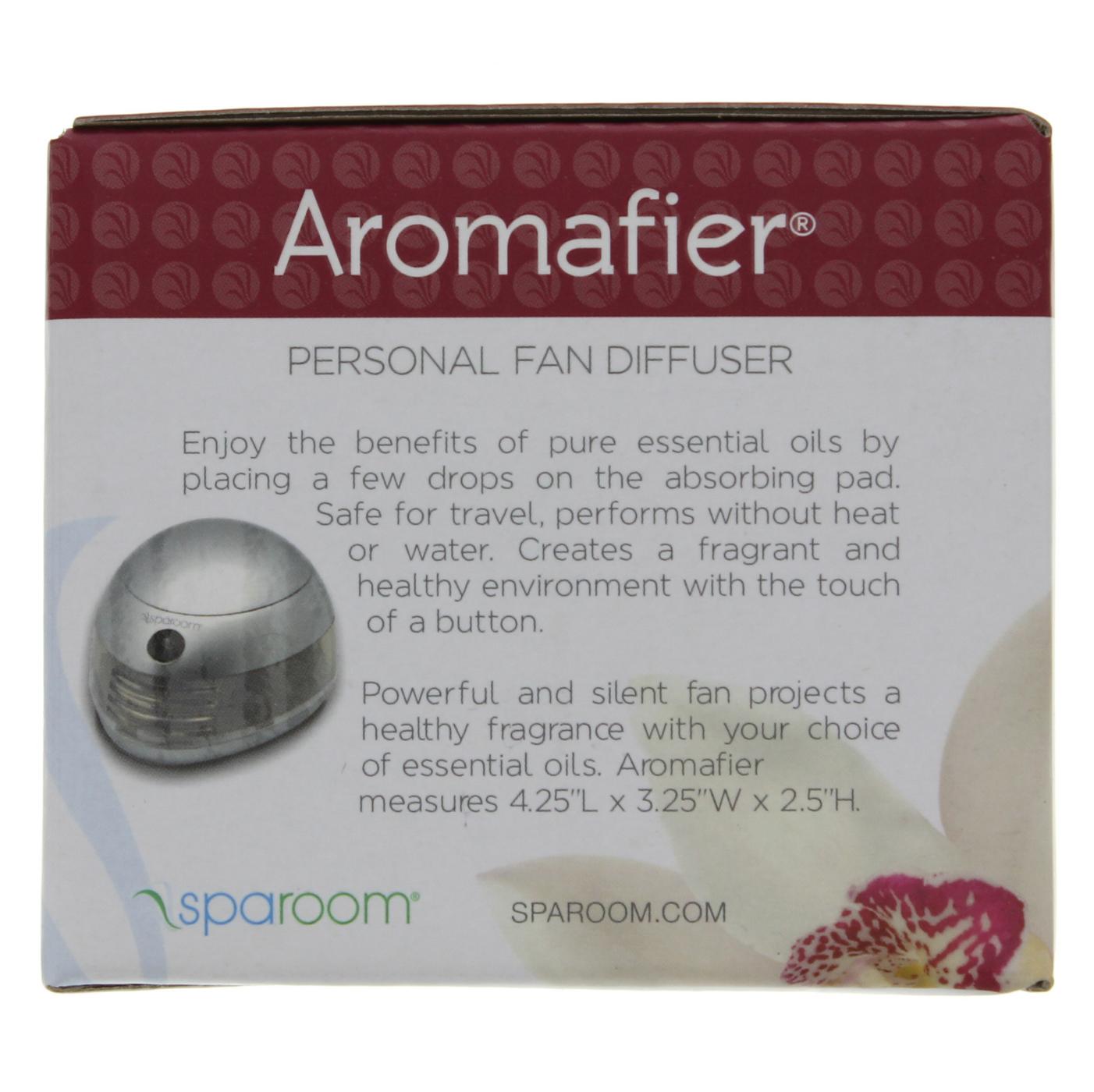 Spa Room Aromafier, Portable Diffuser, Silver; image 2 of 3