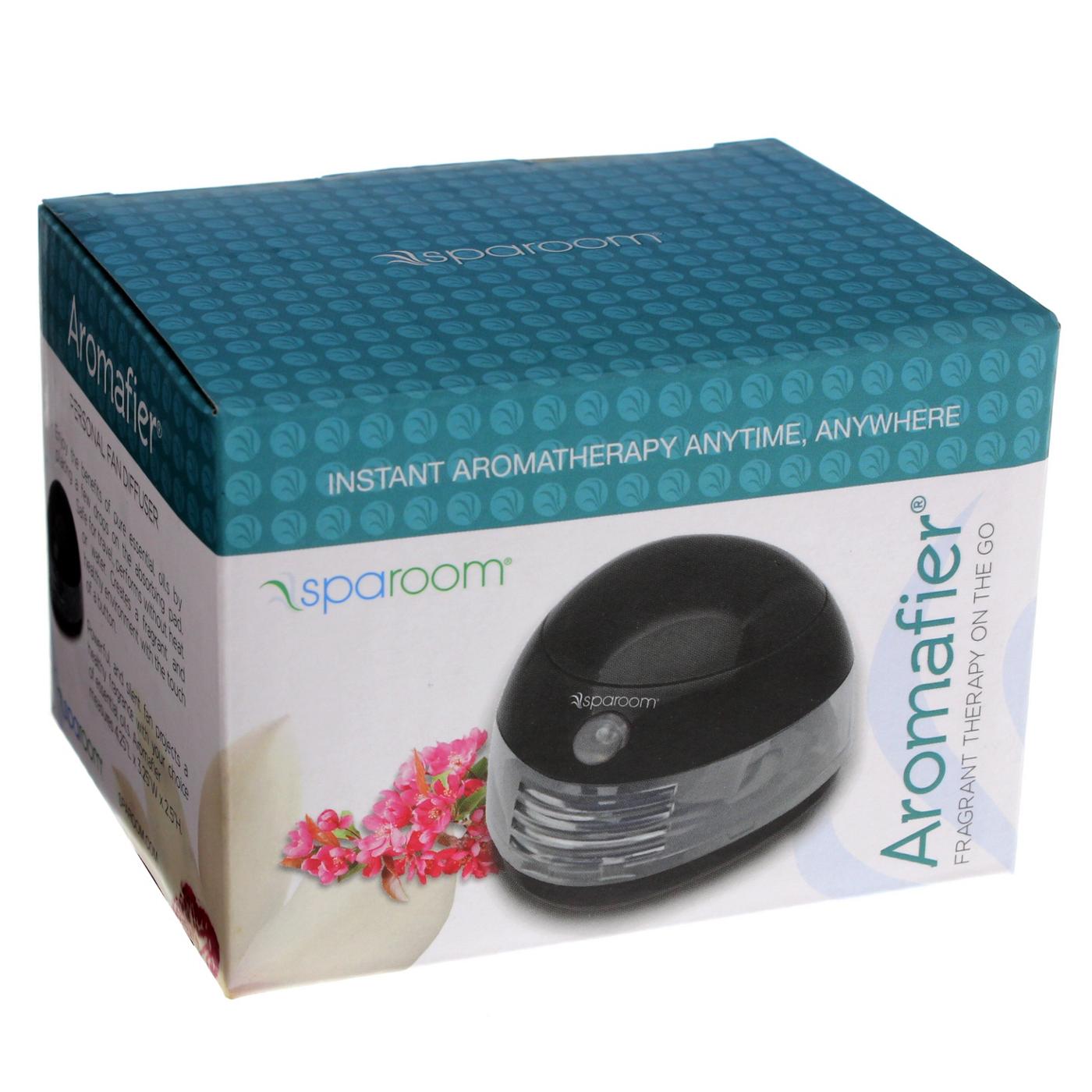 Spa Room Aromafier Portable Diffuser, Black; image 1 of 3