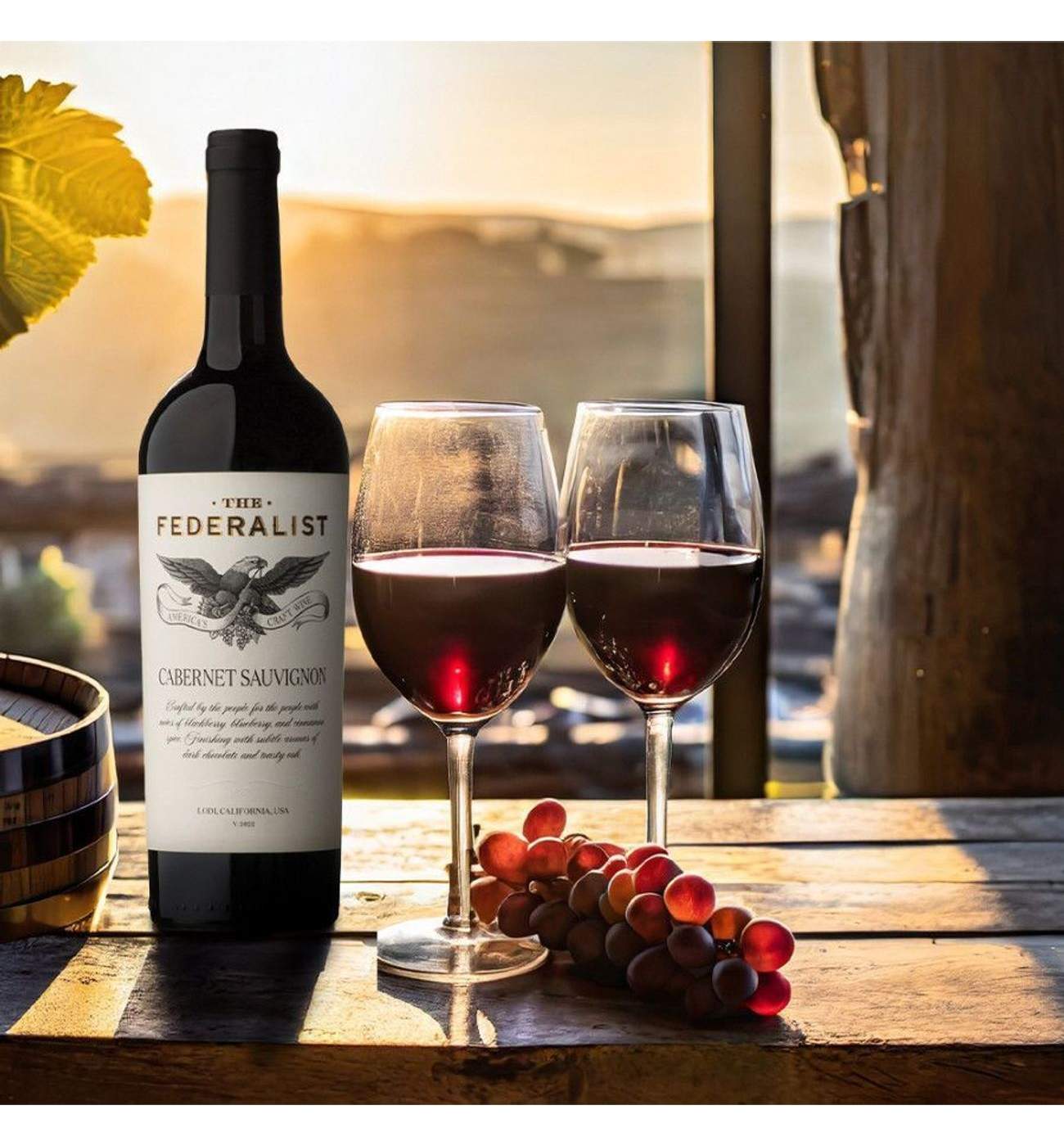 The Federalist Cabernet Sauvignon California Red Wine; image 2 of 7