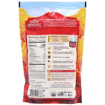 Birch Benders Organic Classic Complete Pancake & Waffle Mix, 16 oz