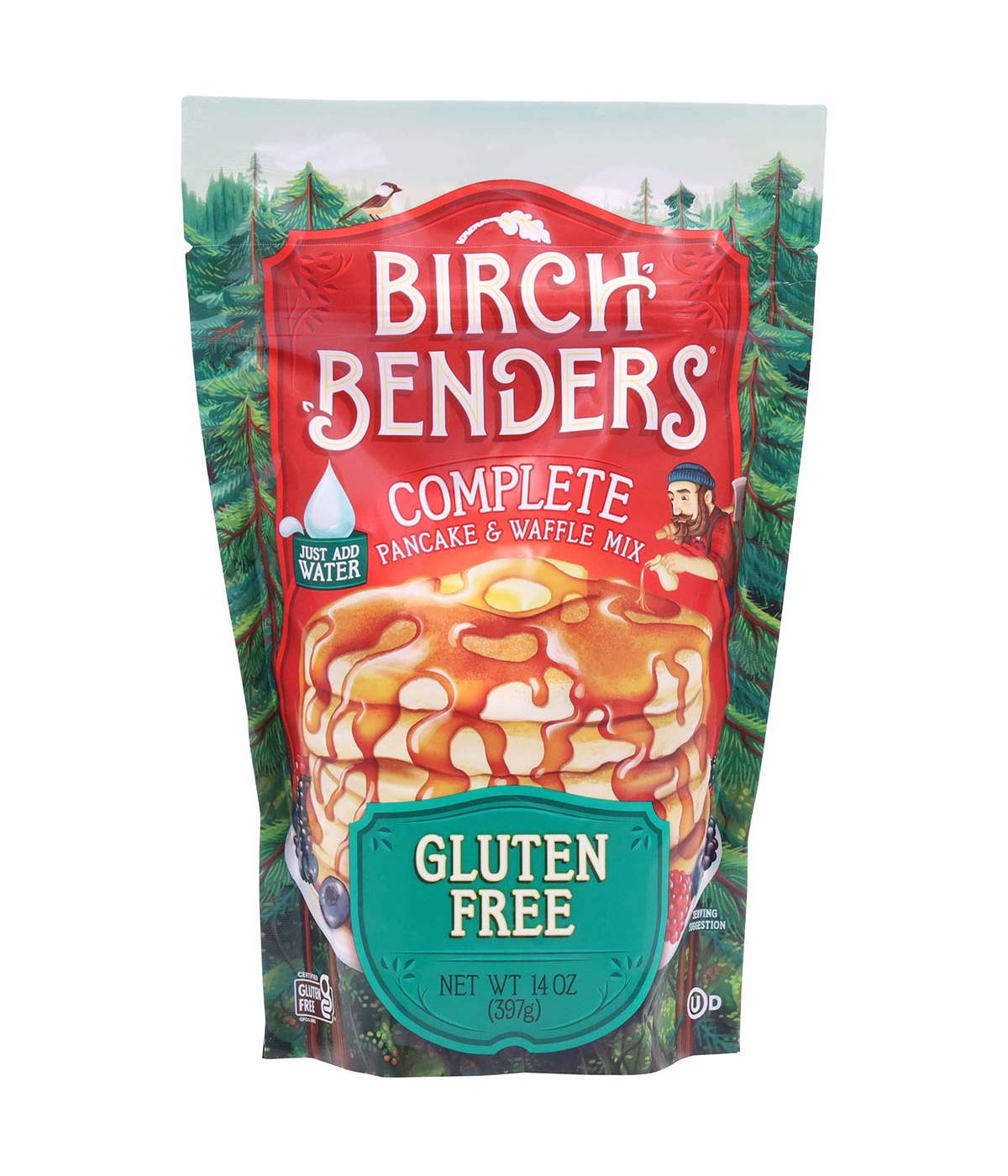 Birch Benders Gluten Free Pancake & Waffle Mix; image 1 of 4