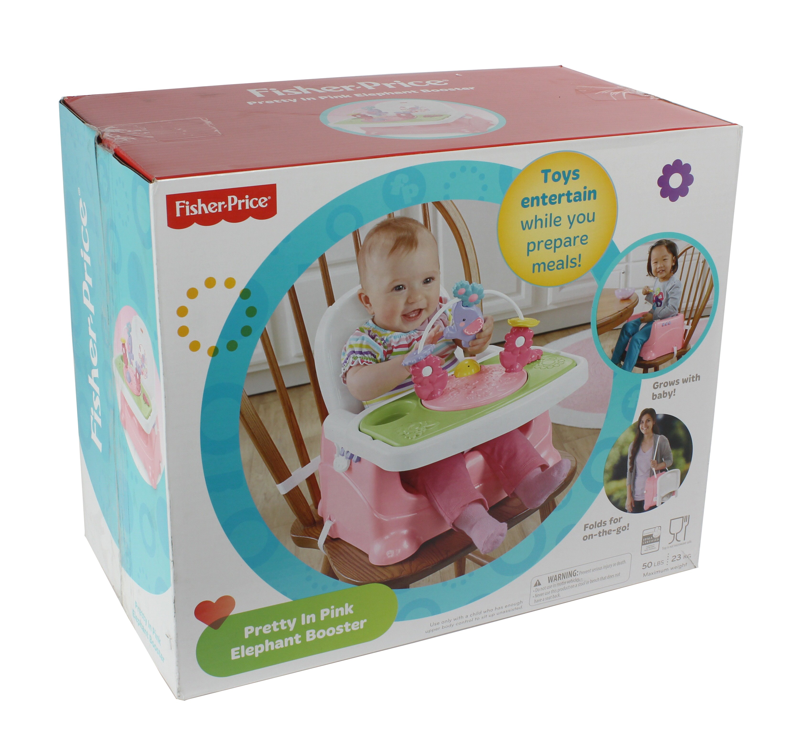 fisher price pink toy box