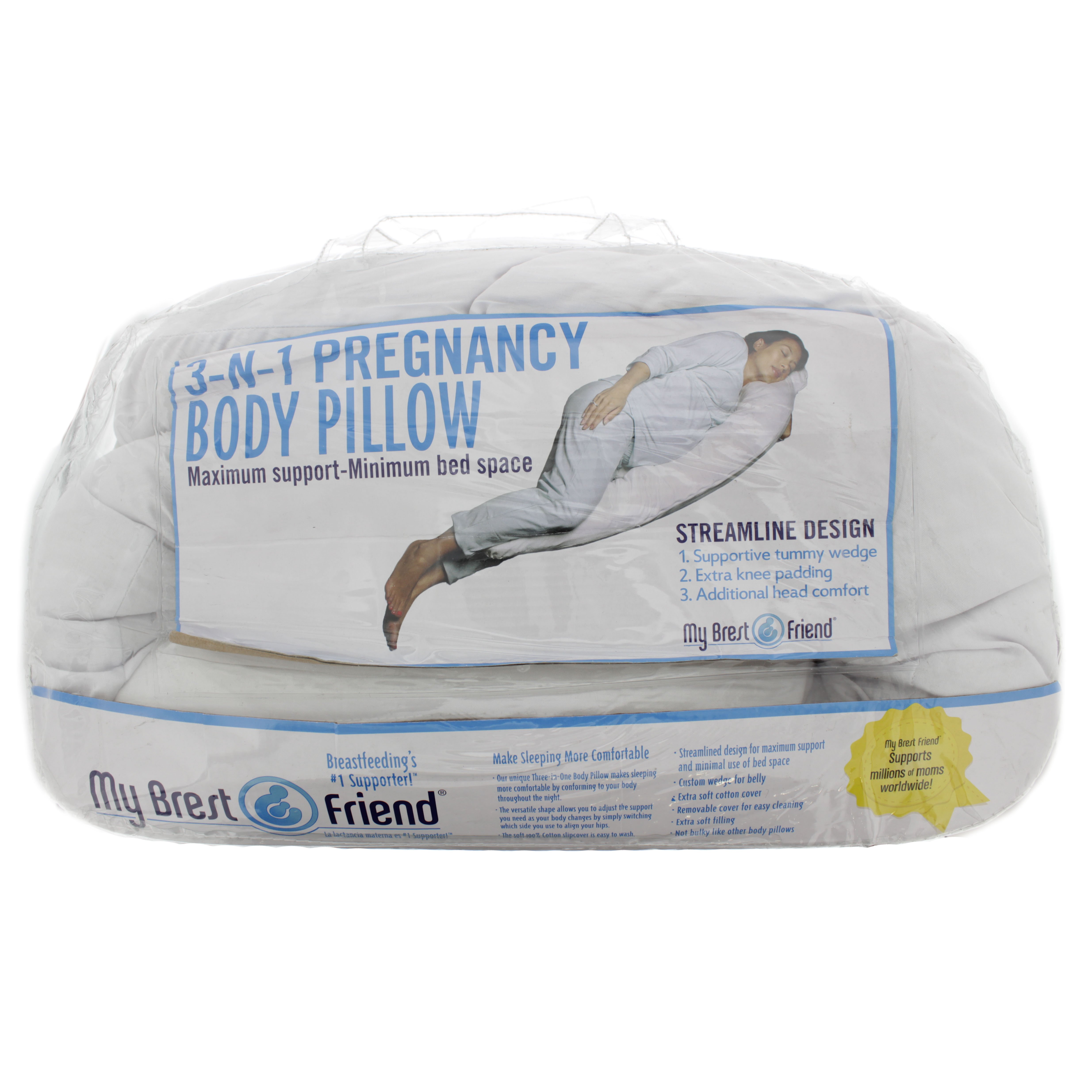 My Brest Friend 3In1 Pregnancy Body Pillow Shop Pillows at HEB