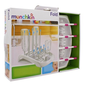 Munchkin Bottle Drying Rack, Assorted Colors, 1.00 ea