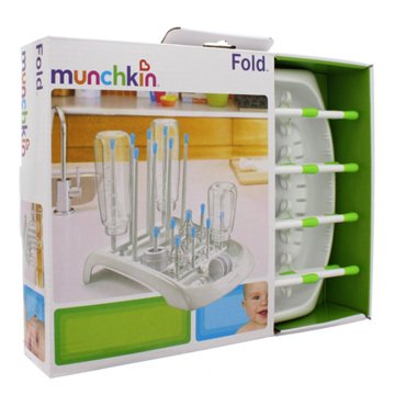Munchkin Bottle Drying Rack, Assorted Colors, 1.00 ea