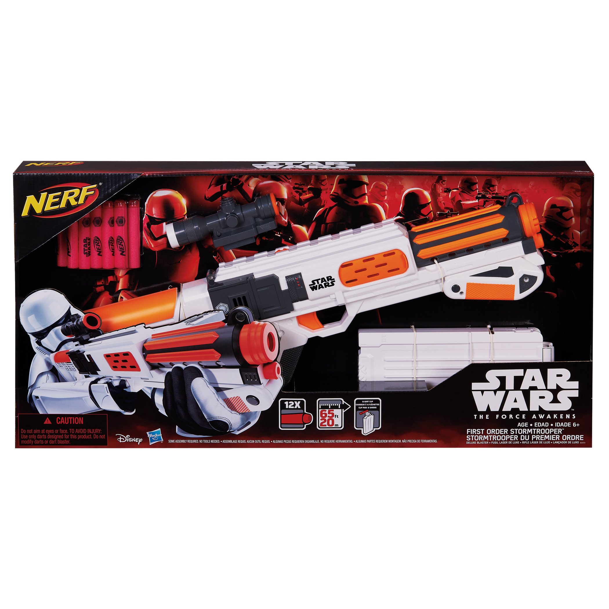 Star wars nerf episode vii first order sales stormtrooper blaster