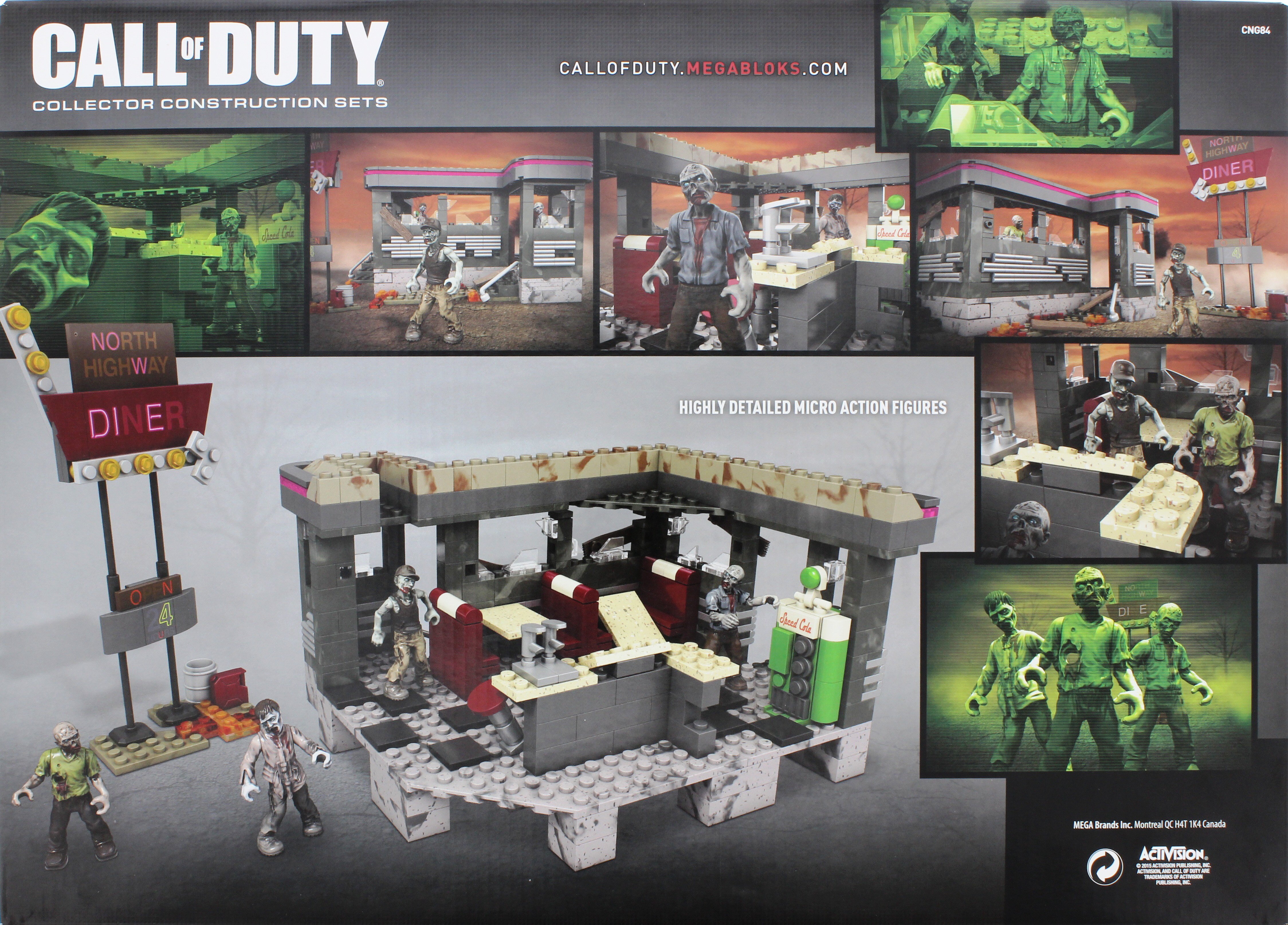 Mega Bloks Call of Duty Zombies Tranzit