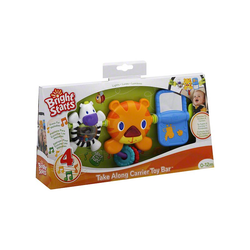 Bright Starts Take Along Carrier Toy Bar Shop Toys At H E B