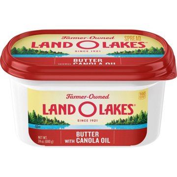 Land O Lakes Butter with Canola Oil, 24 oz