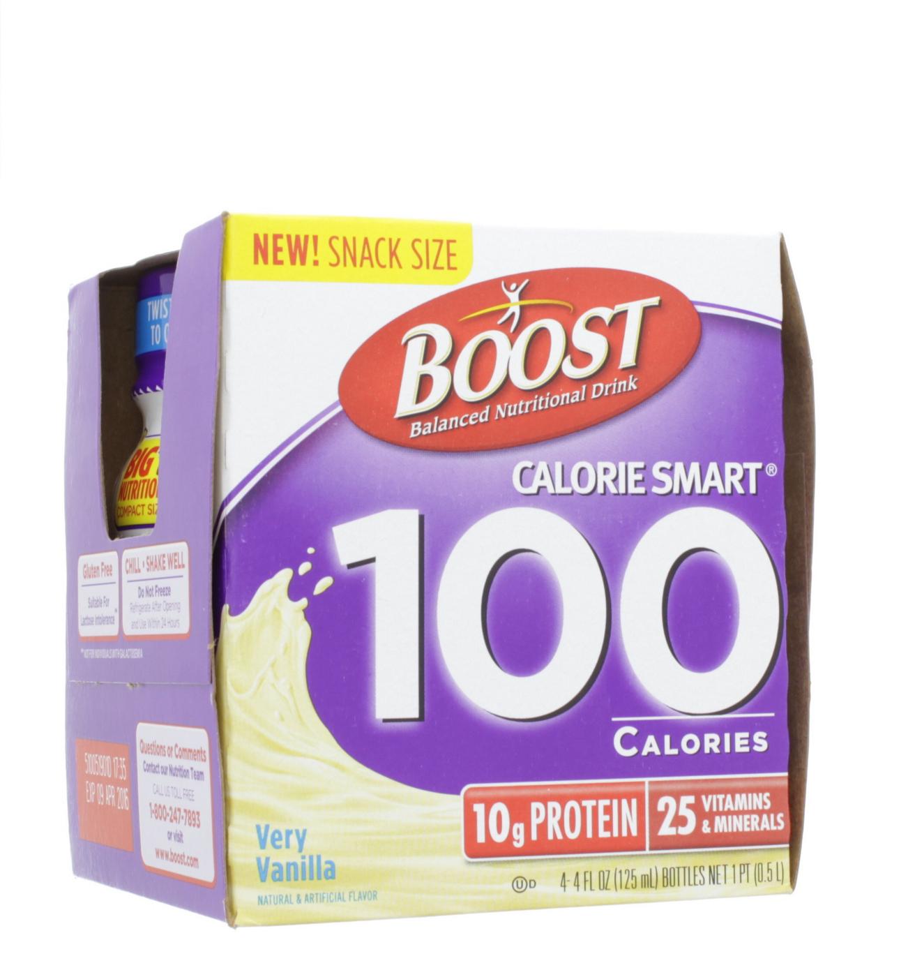 Boost Calorie Smart 100 Calories, Very Vanilla; image 1 of 2