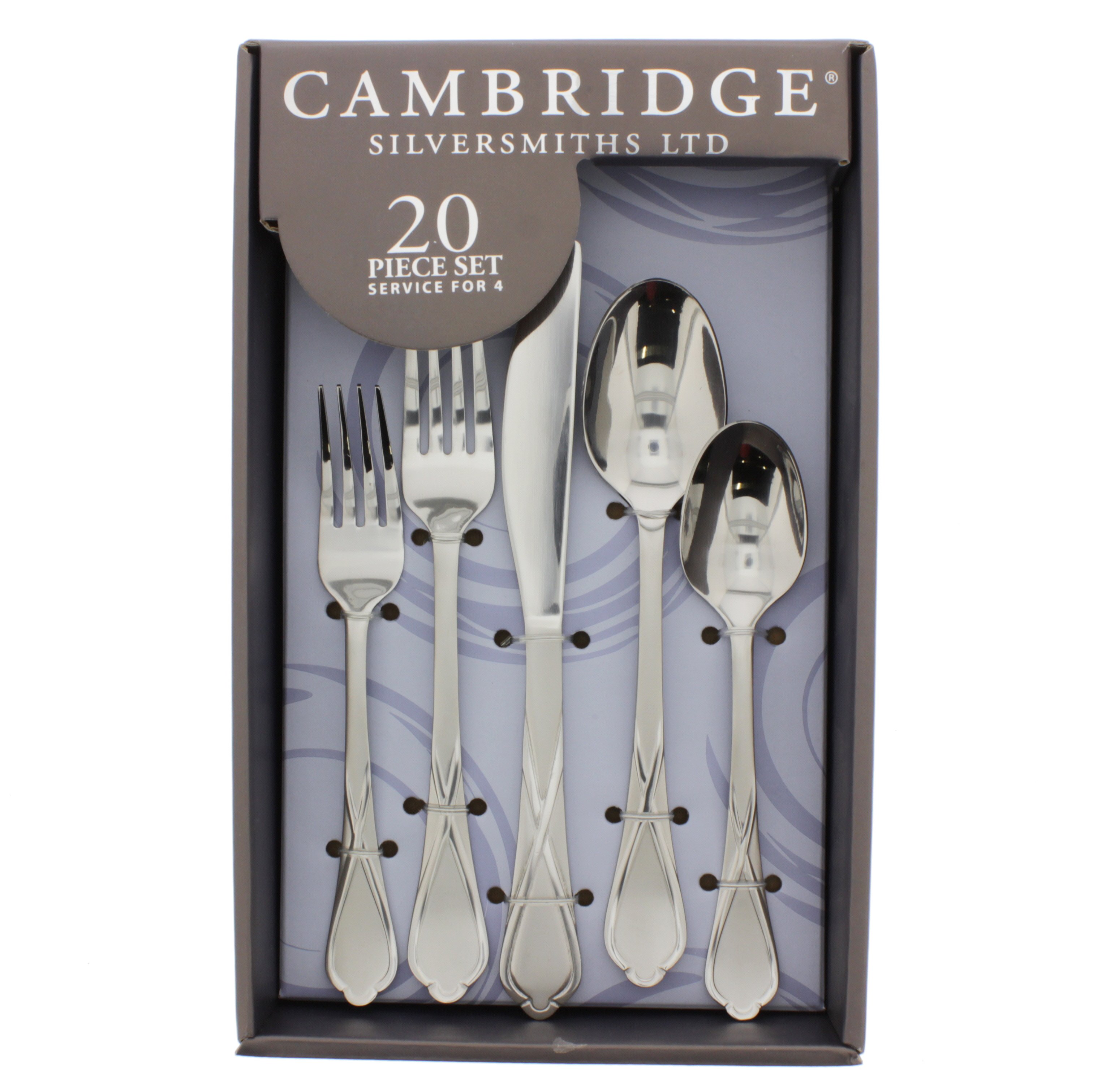 Cambridge Silversmiths Heather Sand Flatware Set Shop Kitchen & Dining at HEB