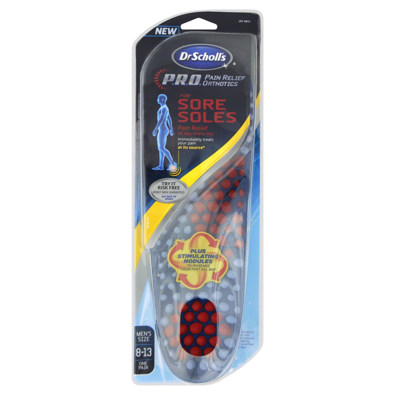dr scholl's sore soles pain relief orthotics