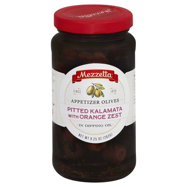 Mezzetta Appetizer Olives Kalamata With Orange Zest Shop Olives at HEB