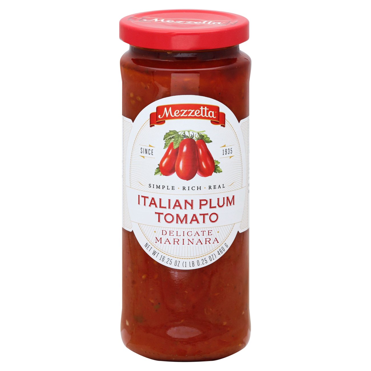 Mezzetta Italian Plum Tomato Delicate Marinara Shop Pasta Sauces at HEB