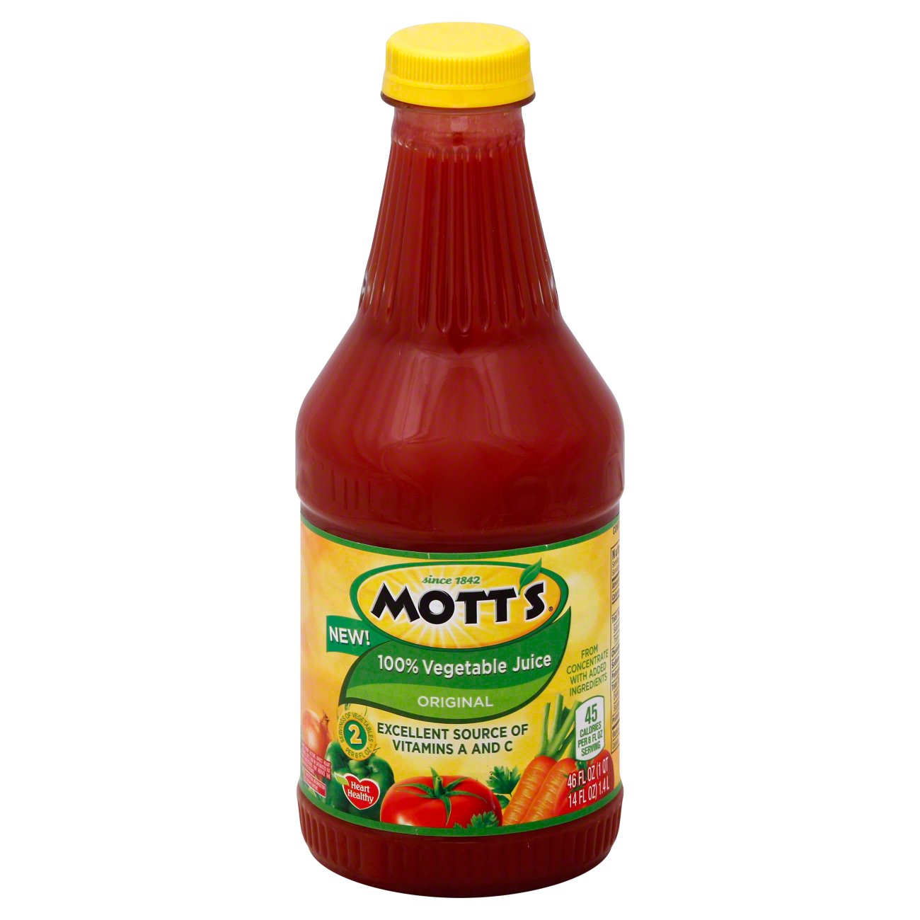 Mott's Original 100% Vegetable Juice - Shop Juice At H-E-B