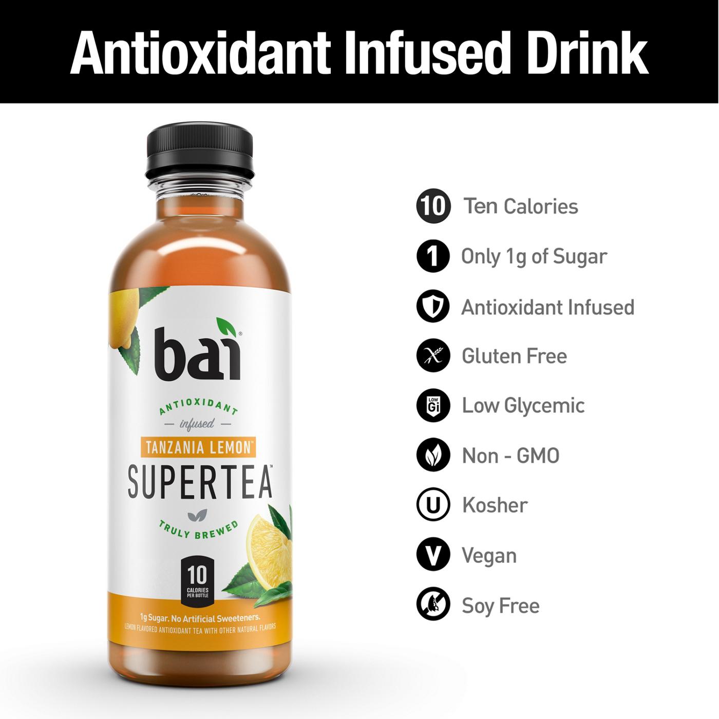 Bai Antioxidant Infusions Tanzania Lemonade Tea; image 3 of 4