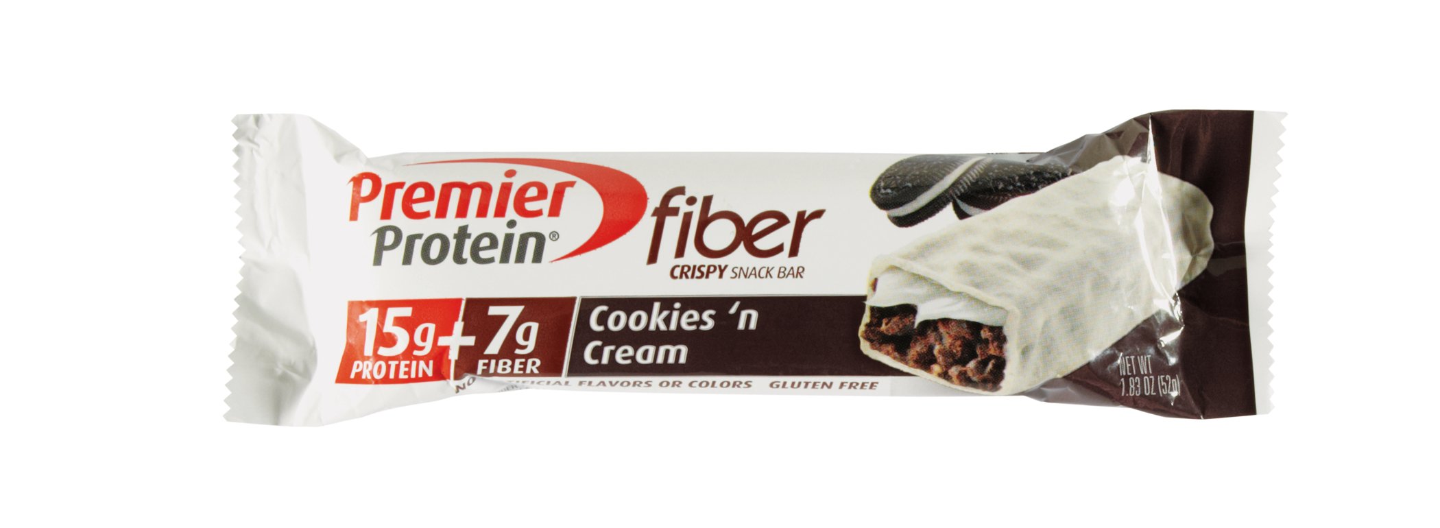 Premier Protein Fiber Bar Cookies 'n Cream - Shop Granola & snack bars ...