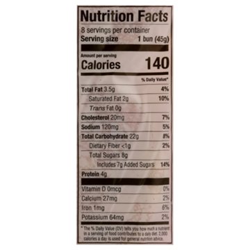 King's Hawaiian Hawaiian Hamburger Buns, 8 ct