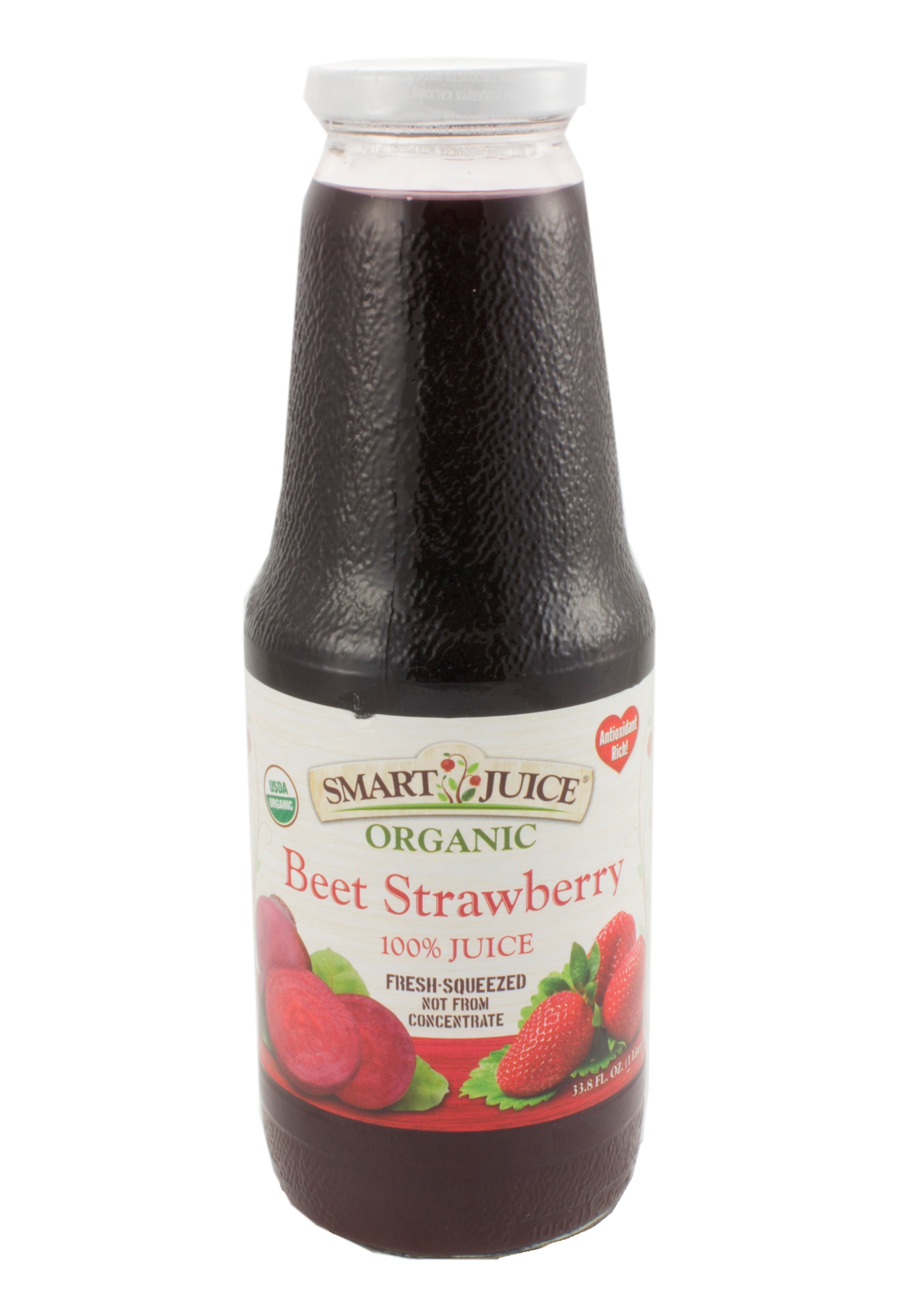 Smart Juice Organic Beet Strawberry 100 Juice Shop Juice at HEB