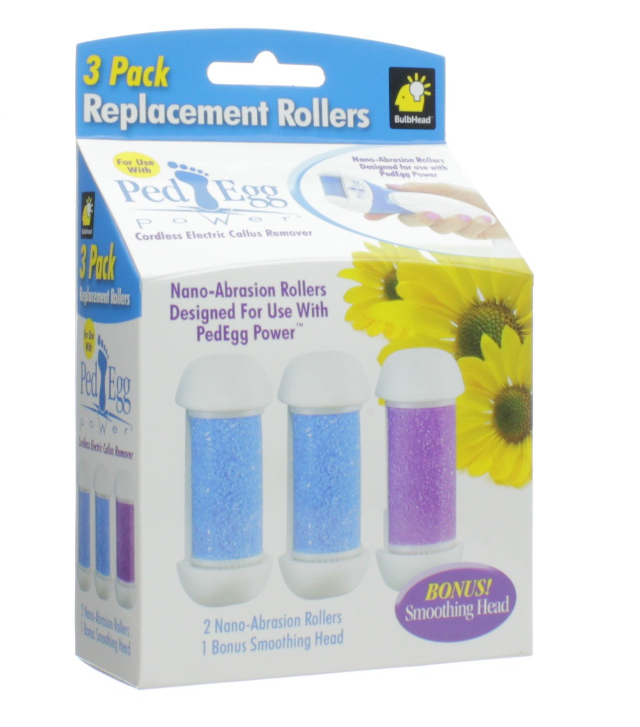 Ped Egg Power Replacement Rollers