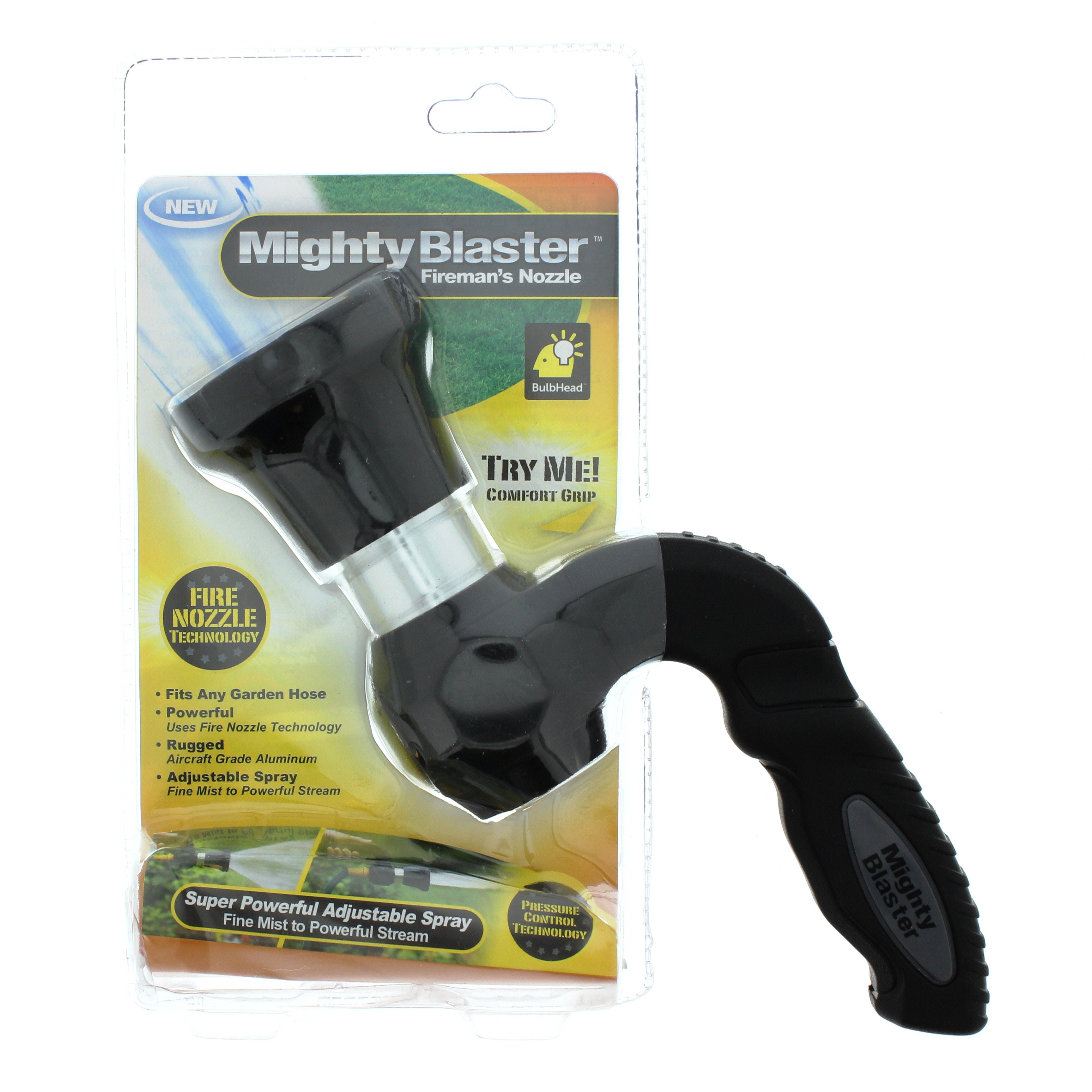 As Seen On TV Mighty Blaster Firemans Nozzle - Shop Hoses & Watering at ...