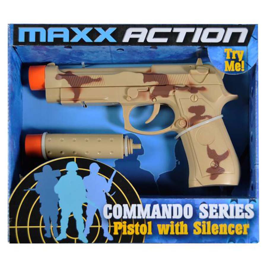 Sunny Days Entertainment Maxx Action Commando Series Pistol with