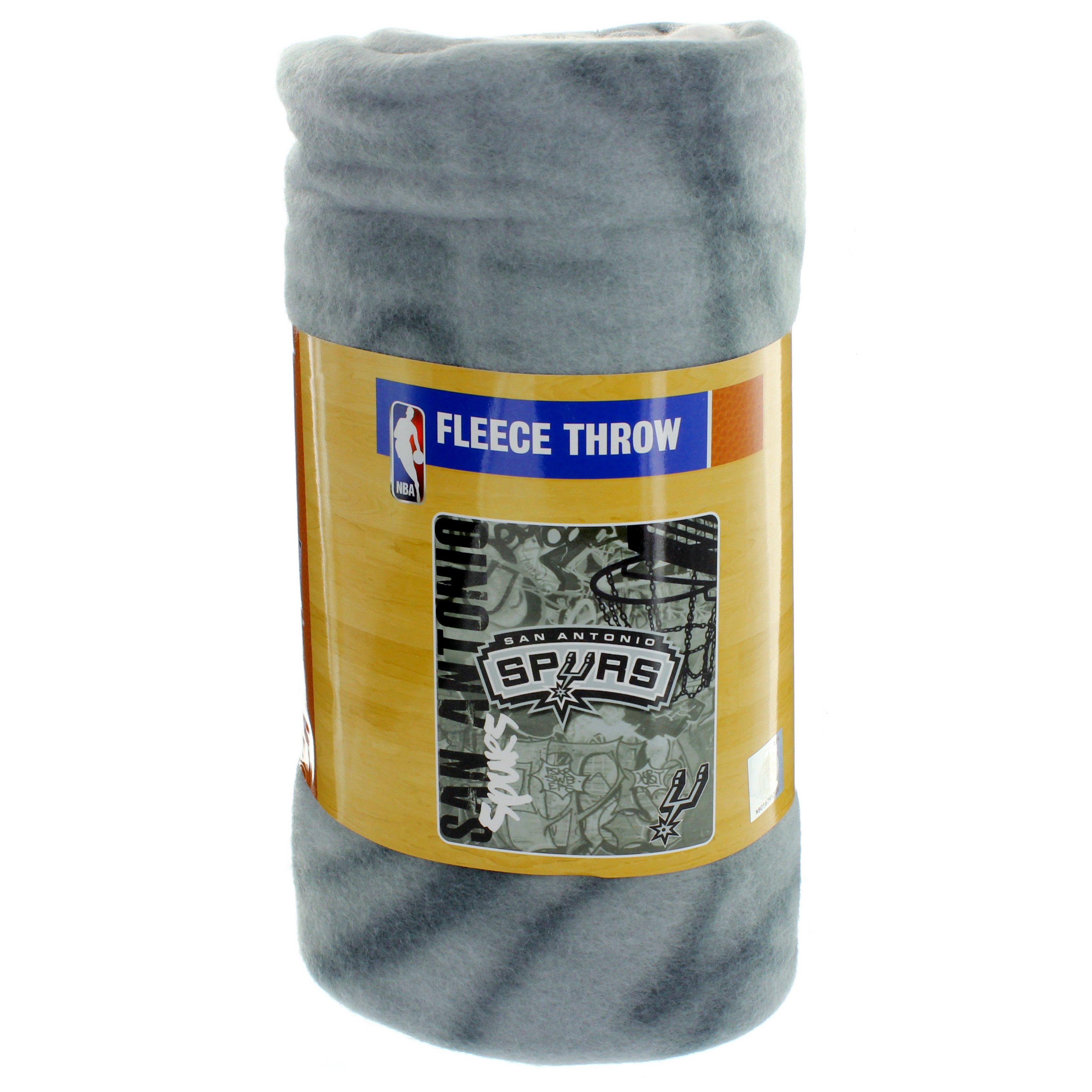 San Antonio Spurs Graffiti Printed Fleece Throw Shop Blankets