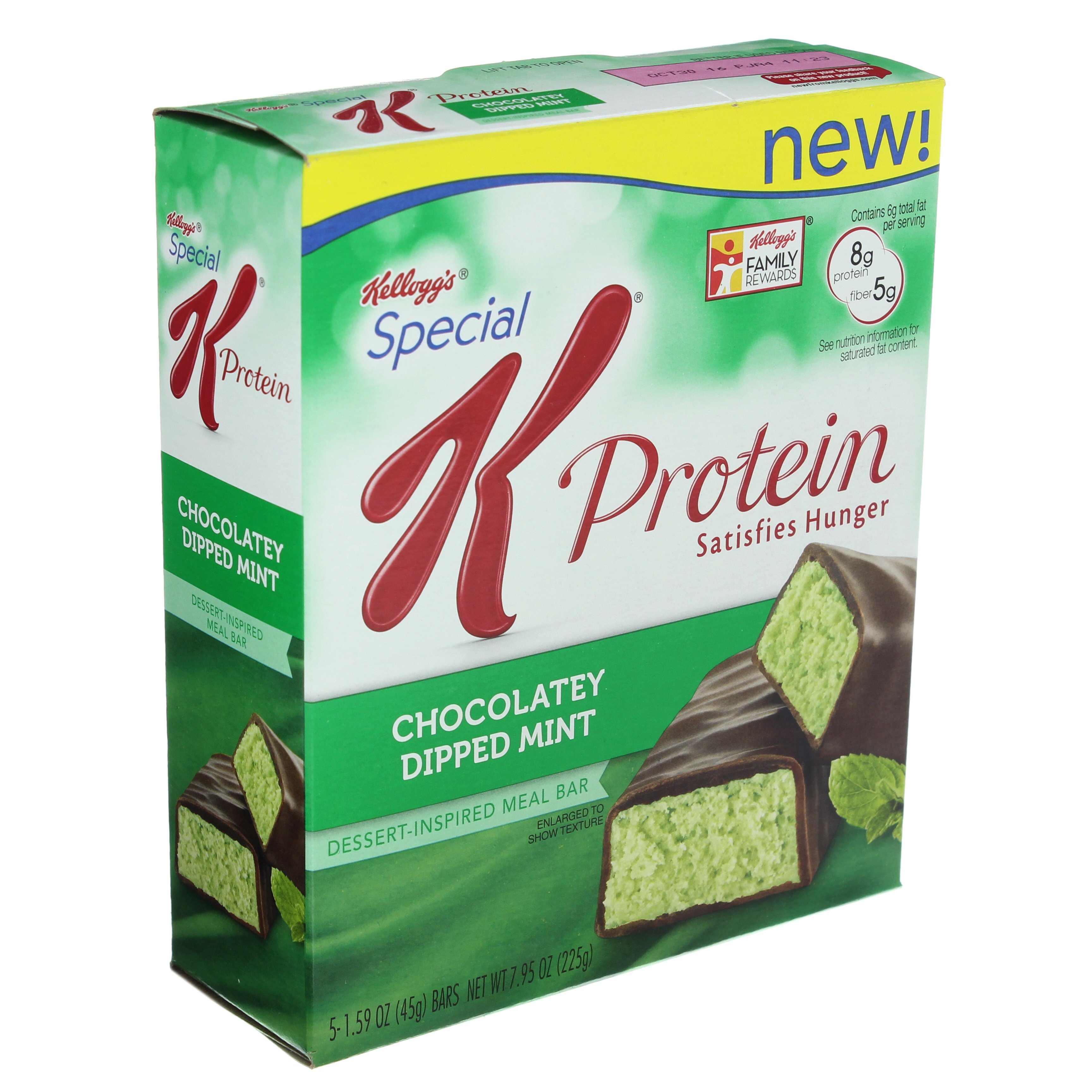 Kellogg's Special K Chocolatey Dipped Mint Protein Meal Bars Shop