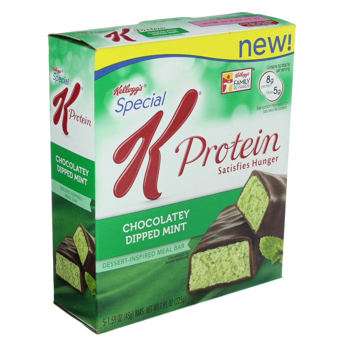 Kellogg's Special K Chocolatey Dipped Mint Protein Meal Bars; image 1 of 2