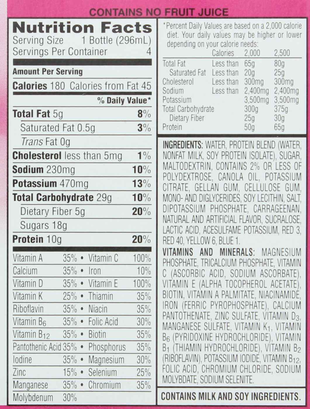 Kellogg's Special K Raspberry Cheesecake Protein Shakes; image 2 of 2