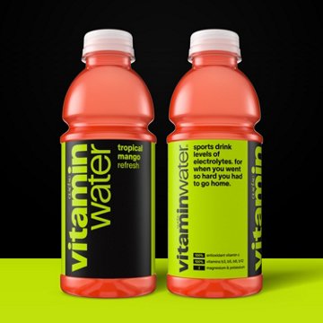 Glaceau Vitaminwater Tropical Mango Nutrient Enhanced Water Beverage