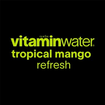 Glaceau Vitaminwater Tropical Mango Nutrient Enhanced Water Beverage