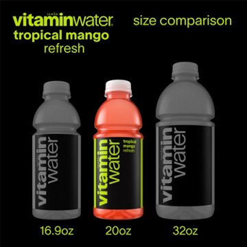 Glaceau Vitaminwater Tropical Mango Nutrient Enhanced Water Beverage