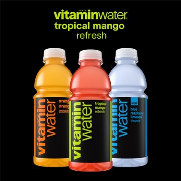 Glaceau Vitaminwater Tropical Mango Nutrient Enhanced Water Beverage