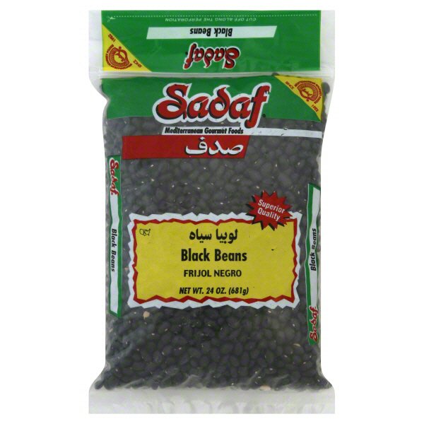 Sadaf Black Beans Shop Canned & Dried Food at HEB