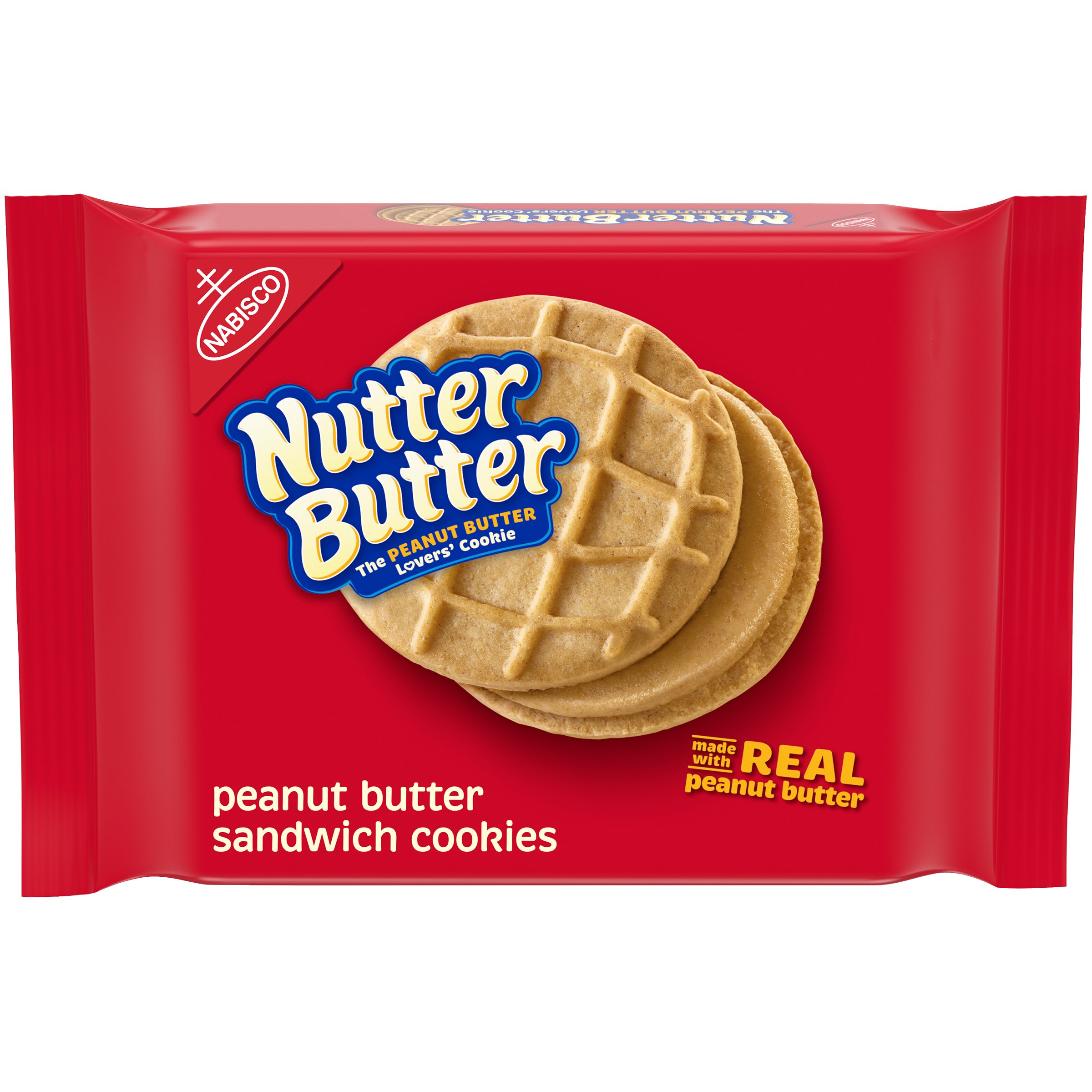 Nabisco Nutter Butter Peanut Butter Sandwich Cookies - Shop Cookies at ...