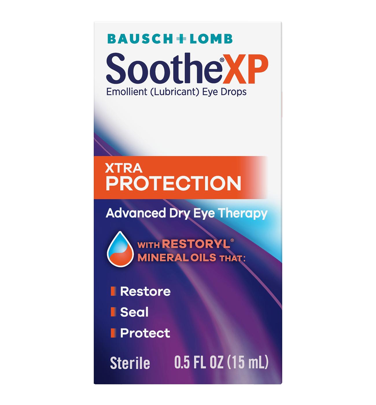 Bausch & Lomb Soothe XP Emollient Lubricant Eye Drops; image 1 of 4