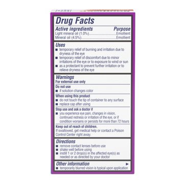 Bausch & Lomb Soothe XP Emollient Lubricant Eye Drops, 0.5 oz