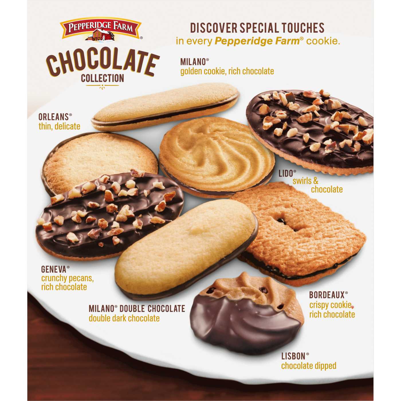 Pepperidge Farm Chessmen Chocolate Cookies Collection; image 9 of 9