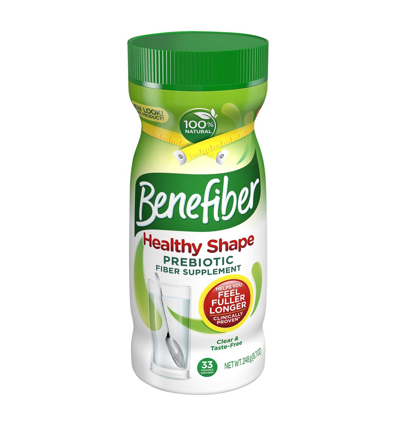 Benefiber Healthy Shape Prebiotic Fiber Supplement Powder; image 1 of 2