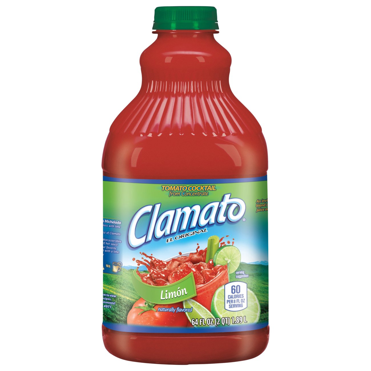 Clamato Limon Tomato Cocktail - Shop Juice at H-E-B