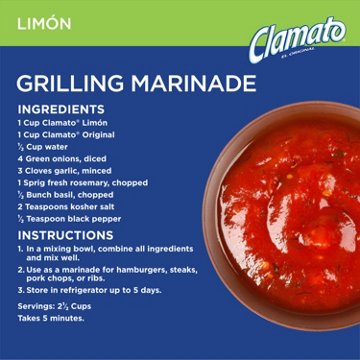 Clamato Limón Tomato Cocktail Mixer