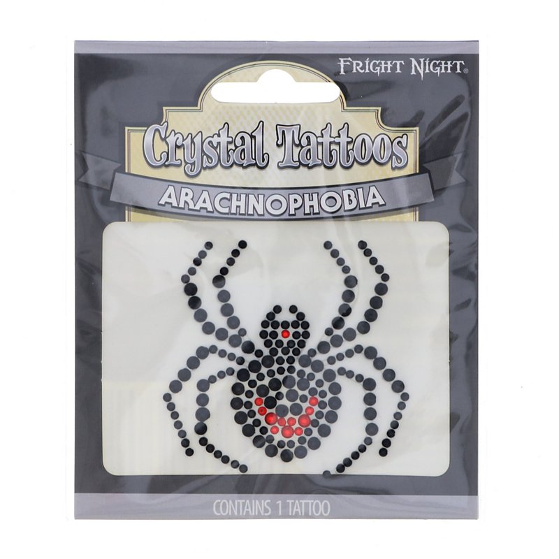 Fright Night Crystal Tattoo, Spider - Shop Makeup at H-E-B