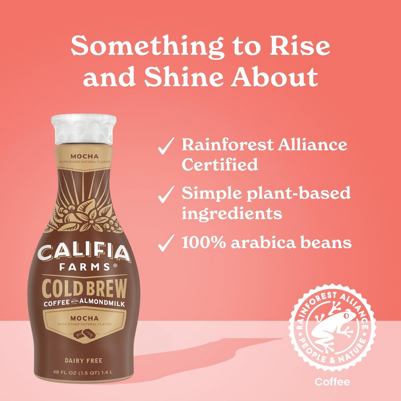 Califia Farms Mocha Cold Brew Coffee; image 2 of 2