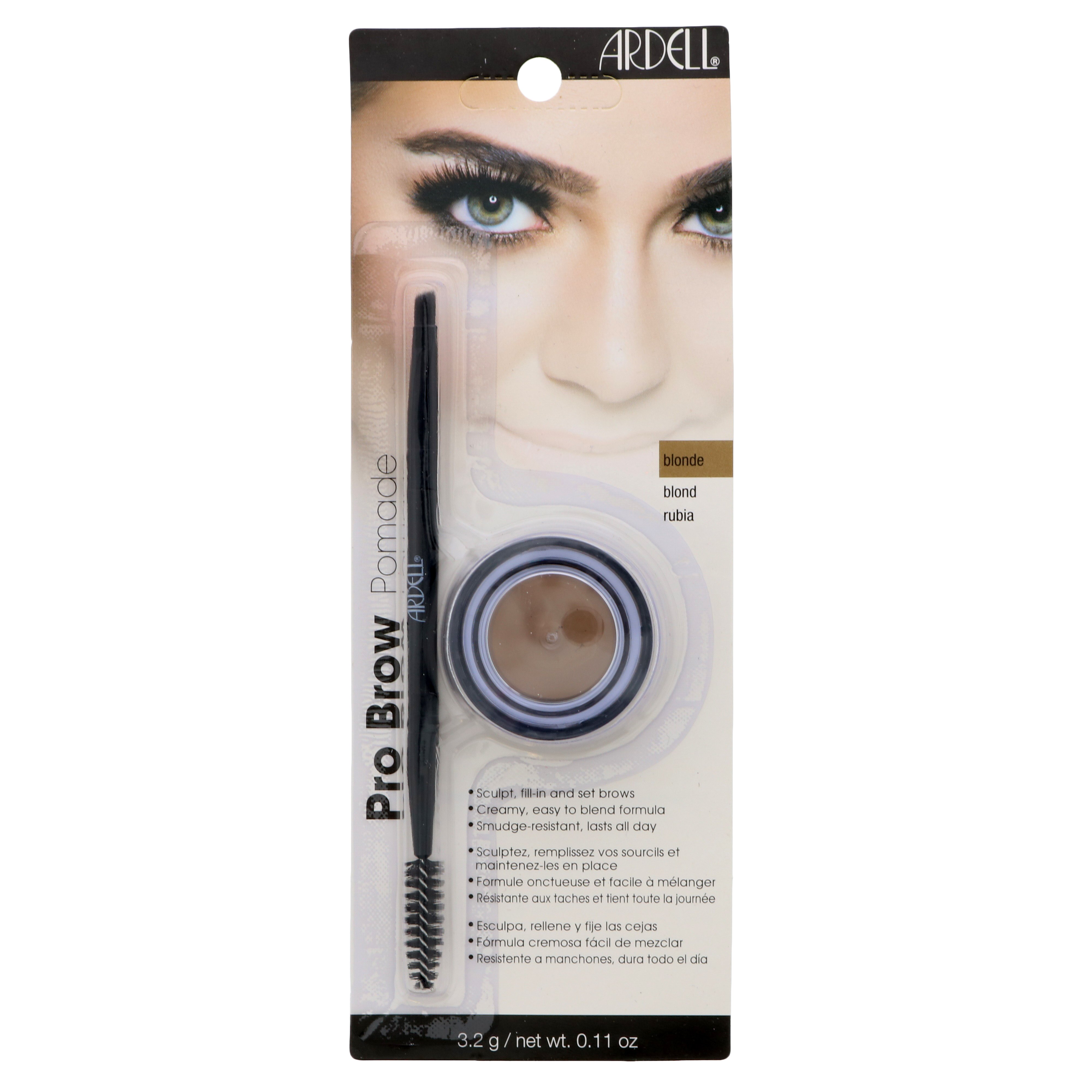 Ardell Pro Brow Pomade With Brush, Blonde - Shop Brow Pencils & Powder ...