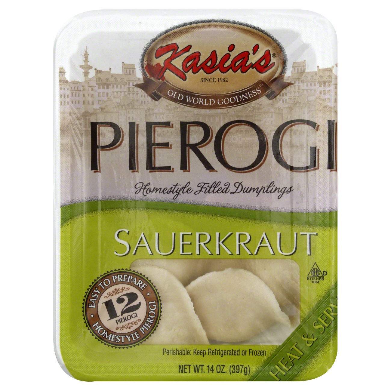 Kasia's Sauerkraut Pierogi Shop Entrees & sides at HEB