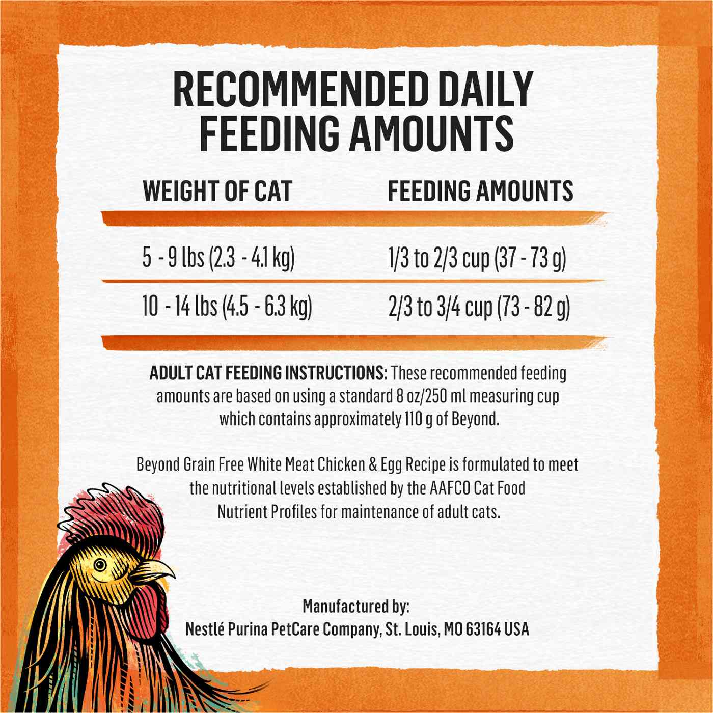 Beyond Purina Beyond Grain Free White Meat Chicken and Egg Recipe Natural Cat Food High Protein Cat Food Dry Formula; image 2 of 9