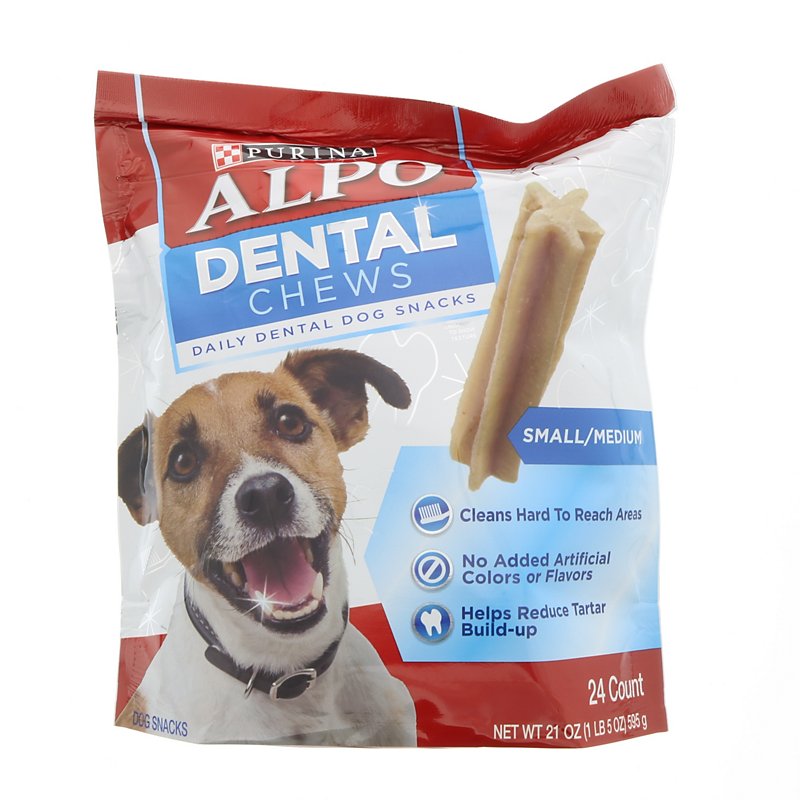Purina Alpo Dental Chews Small/ Medium - Shop Dogs at H-E-B