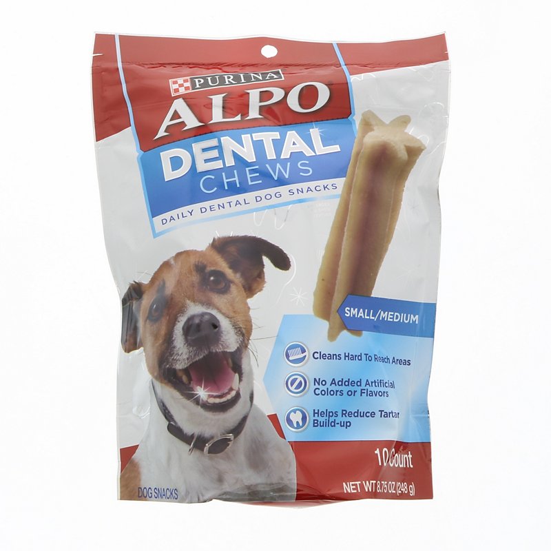 Purina Alpo Dental Chews Small/ Medium - Shop Dogs at H-E-B